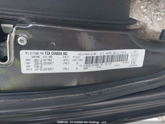 Dodge Grand Caravan 2016 2C4RDGEG1GR140858 Image 9