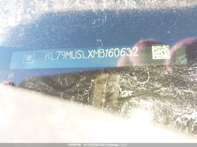 KL79MUSLXMB160632 Chevrolet Trailblazer Rs
