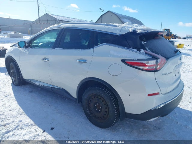5N1AZ2MH6HN134222 Nissan Murano S/sl/sv/platinum