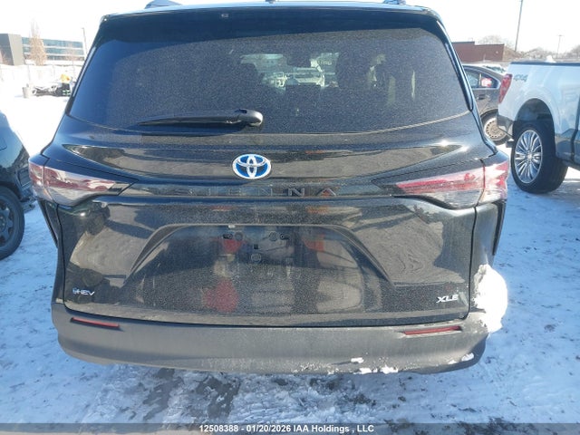 2025 Toyota Sienna Xle 8-passenger მანქანა იყიდება აუქციონზე, vin: 5TDGRKEC3SS273484, აუქციონის ნომერი: 12508388