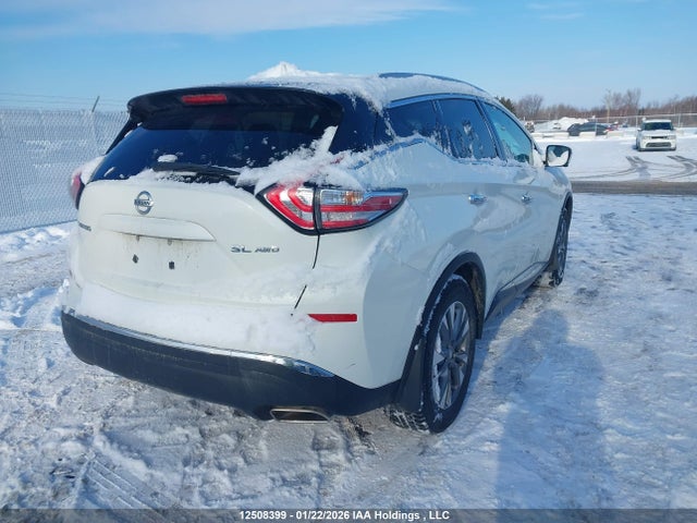 Продаж на аукціоні авто 2018 Nissan Murano S/sl/sv/platinum, vin: 5N1AZ2MH6JN118950, номер лоту: 12508399
