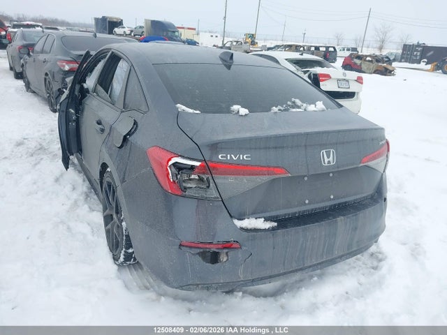12508409 :رقم المزاد ، 2HGFE2F53NH103069 vin ، 2022 Honda Civic Sport مزاد بيع