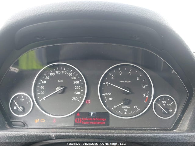 12508420 :رقم المزاد ، WBA3C3C53DF979073 vin ، 2013 Bmw 320i Xdrive مزاد بيع