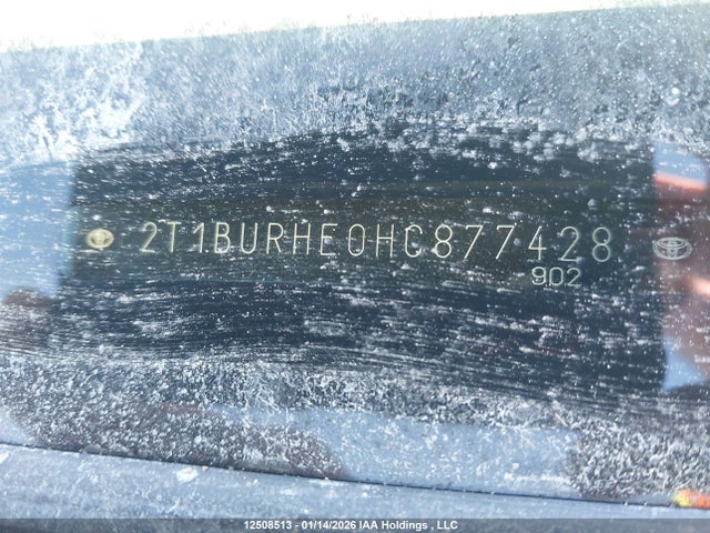 2T1BURHE0HC877428 Toyota COROLLA LE