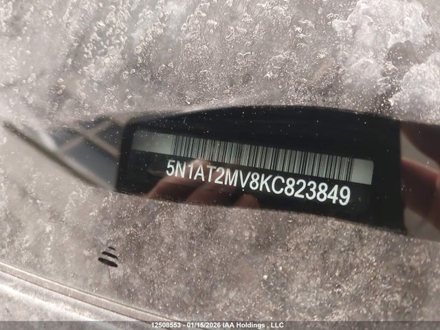5N1AT2MV8KC823849 Nissan Rogue S/sl/sv