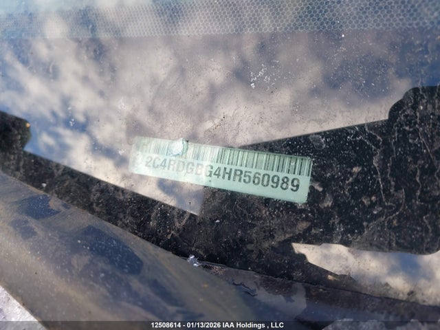 2C4RDGBG4HR560989 Dodge Grand Caravan Cvp/sxt