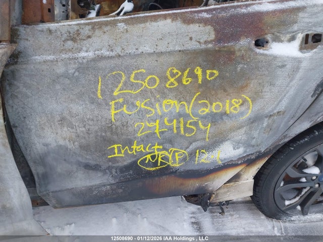 Aukcja sprzedaży 2018 Ford Fusion Se, vin: 3FA6P0H96JR244154, numer aukcji: 12508690
