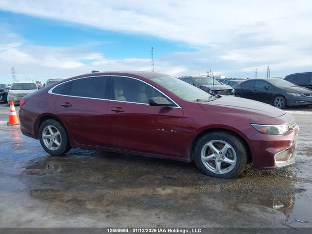 2016 Chevrolet Malibu მანქანა იყიდება აუქციონზე, vin: 1G1ZB5ST3GF191161, აუქციონის ნომერი: 12508694
