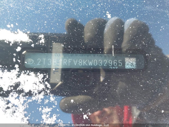 Aukcja sprzedaży 2019 Toyota Rav4 Le, vin: 2T3B1RFV8KW032965, numer aukcji: 12508773