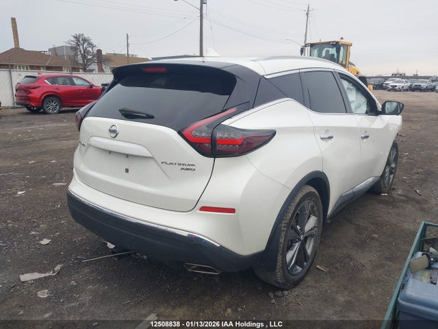 5N1AZ2MS4KN116210 Nissan Murano Platinum/sl/sv