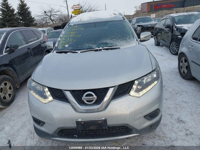 12508998 :رقم المزاد ، 5N1AT2MT4GC848317 vin ، 2016 Nissan Rogue S/sl/sv مزاد بيع