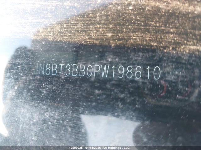 JN8BT3BB0PW198610 Nissan Rogue Sv Midnight Edition/sv Moonroof