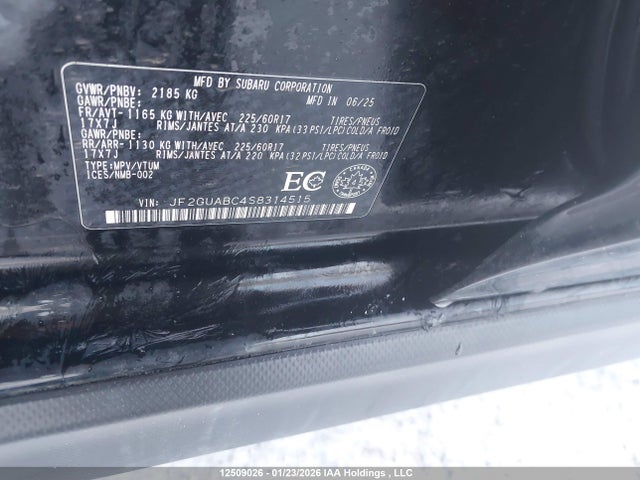 JF2GUABC4S8314515 Subaru Crosstrek