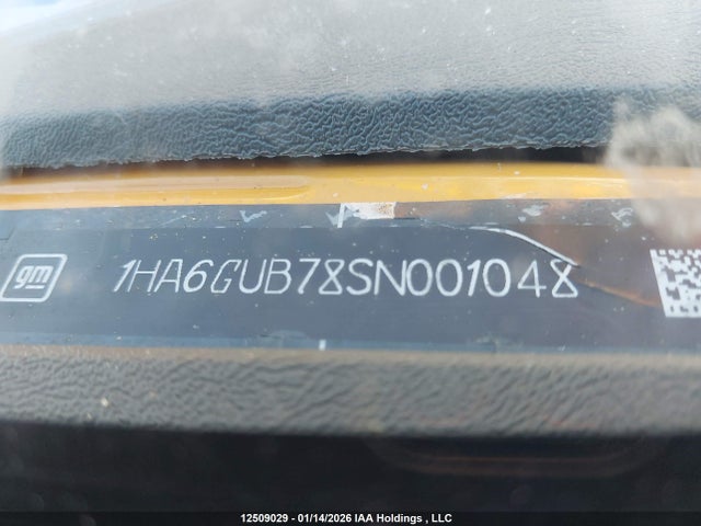 12509029 :رقم المزاد ، 1HA6GUB78SN001048 vin ، 2025 Chevrolet Express G4500 مزاد بيع