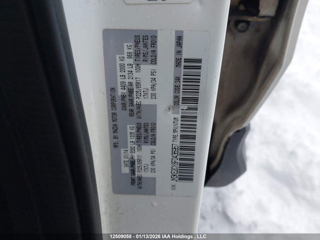 JM3KE2CY8F0436957 Mazda Cx-5 Touring