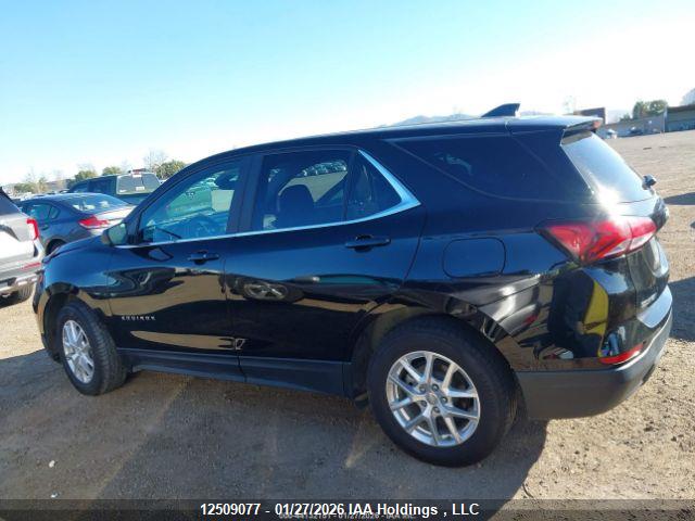 2022 Chevrolet Equinox Lt მანქანა იყიდება აუქციონზე, vin: 2GNAXUEV5N6107613, აუქციონის ნომერი: 12509077