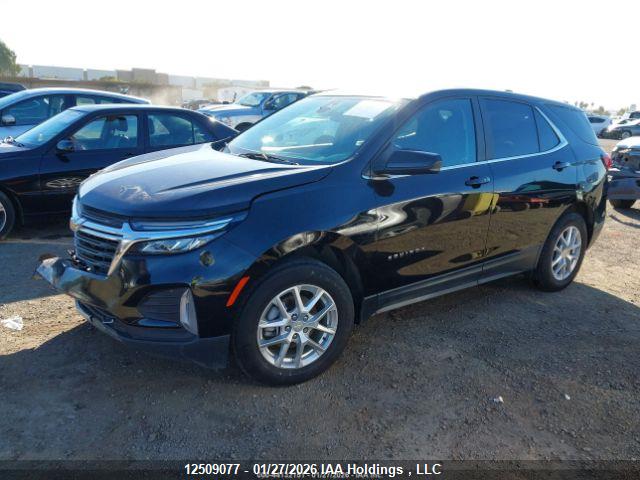 2022 Chevrolet Equinox Lt მანქანა იყიდება აუქციონზე, vin: 2GNAXUEV5N6107613, აუქციონის ნომერი: 12509077
