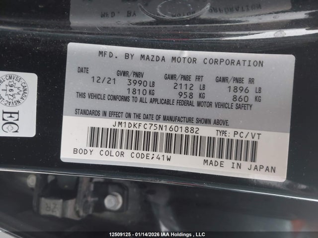 JM1DKFC75N1601882 Mazda Cx-3 Gs