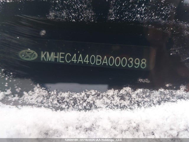 12509159 :رقم المزاد ، KMHEC4A40BA000398 vin ، 2011 Hyundai Sonata Hev مزاد بيع