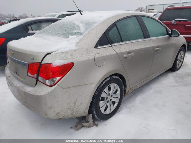 Aukcja sprzedaży 2013 Chevrolet Cruze Lt Turbo, vin: 1G1PC5SBXD7248599, numer aukcji: 12509168