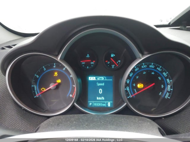 Aukcja sprzedaży 2013 Chevrolet Cruze Lt Turbo, vin: 1G1PC5SBXD7248599, numer aukcji: 12509168