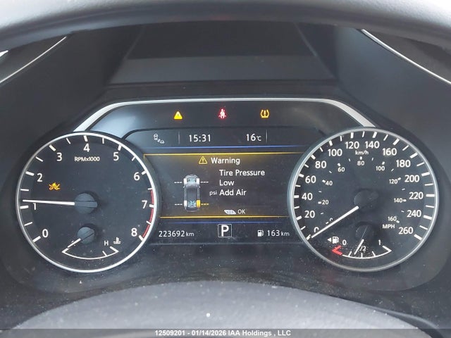 5N1AZ2MH3FN262057 Nissan Murano S/sl/sv/platinum