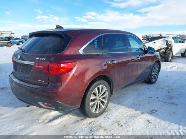 Acura Mdx Technology 2016 5FRYD4H46GB504083 Image 4