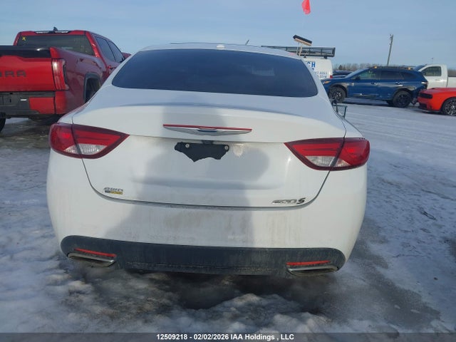 12509218 :رقم المزاد ، 1C3CCCDG7GN198185 vin ، 2016 Chrysler 200 S مزاد بيع