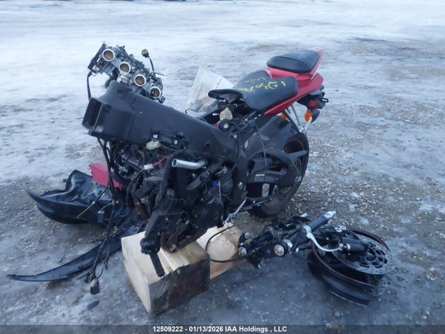 12509222 :رقم المزاد ، JYARJ16N5BA002056 vin ، 2011 Yamaha Yzfr6 مزاد بيع