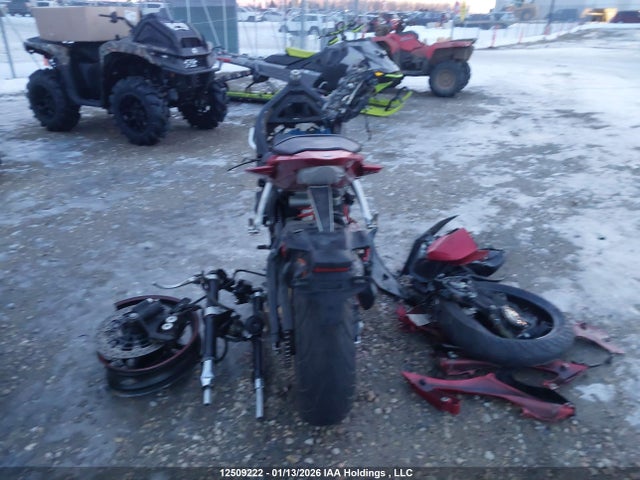 12509222 :رقم المزاد ، JYARJ16N5BA002056 vin ، 2011 Yamaha Yzfr6 مزاد بيع