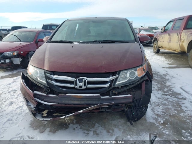 12509264 :رقم المزاد ، 5FNRL5H97GB512610 vin ، 2016 Honda Odyssey Touring مزاد بيع