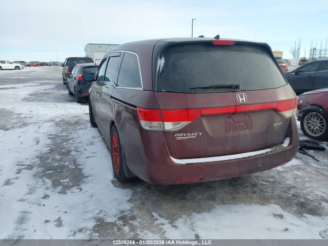 12509264 :رقم المزاد ، 5FNRL5H97GB512610 vin ، 2016 Honda Odyssey Touring مزاد بيع