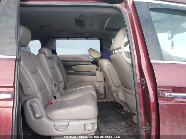 12509264 :رقم المزاد ، 5FNRL5H97GB512610 vin ، 2016 Honda Odyssey Touring مزاد بيع