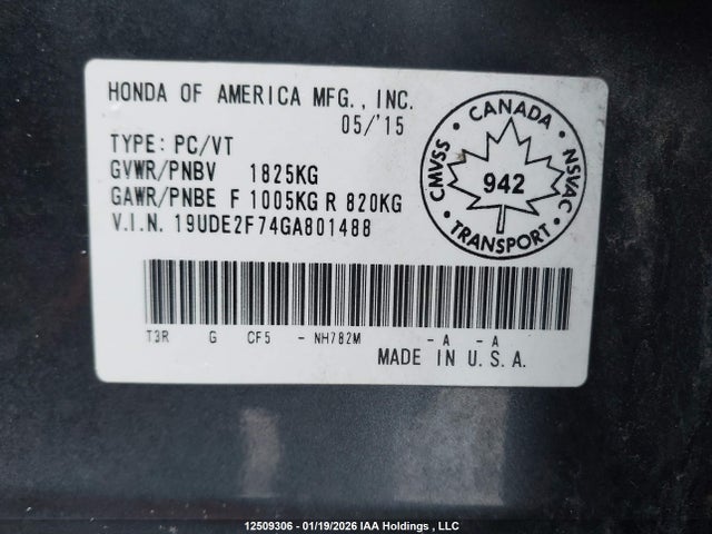 Acura Ilx Premium/technology 2016 19UDE2F74GA801488 Image 9