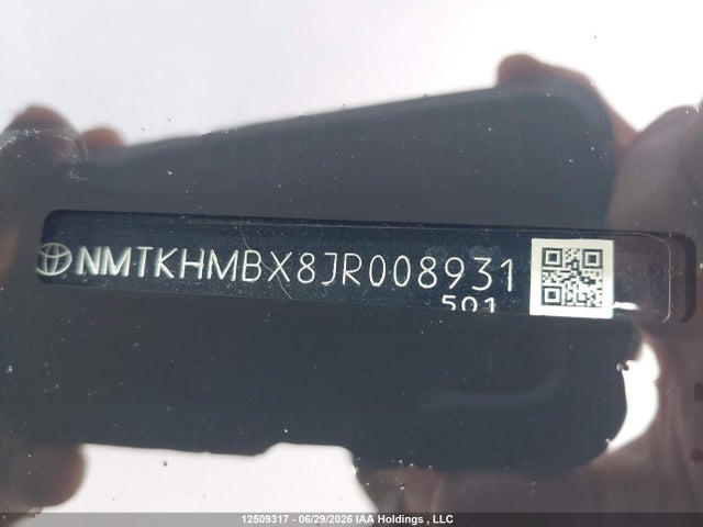 12509317 :رقم المزاد ، NMTKHMBX8JR008931 vin ، 2018 Toyota C-hr Xle مزاد بيع