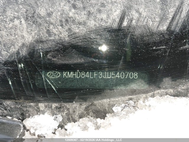 Aukcja sprzedaży 2018 Hyundai Elantra, vin: KMHD84LF3JU540708, numer aukcji: 12509367