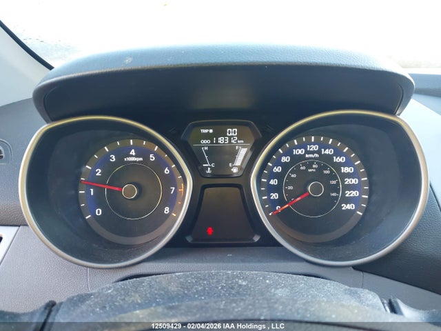 2013 Hyundai Elantra Gls/limited მანქანა იყიდება აუქციონზე, vin: 5NPDH4AEXDH293247, აუქციონის ნომერი: 12509429