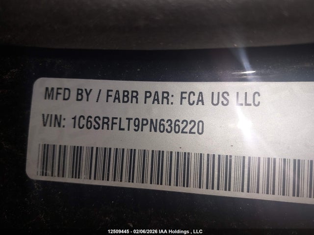 1C6SRFLT9PN636220 RAM 1500 Rebel