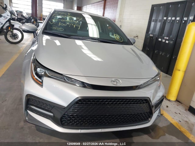 12509549 :رقم المزاد ، 5YFB4MBE4NP100449 vin ، 2022 Toyota Corolla Se مزاد بيع