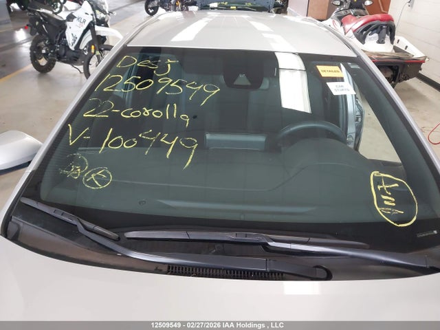 12509549 :رقم المزاد ، 5YFB4MBE4NP100449 vin ، 2022 Toyota Corolla Se مزاد بيع