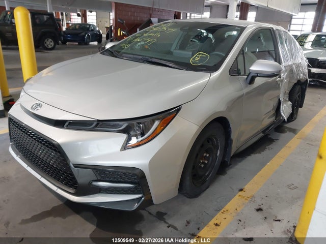 12509549 :رقم المزاد ، 5YFB4MBE4NP100449 vin ، 2022 Toyota Corolla Se مزاد بيع