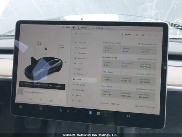 5YJ3E1EA0MF918828 Tesla MODEL 3