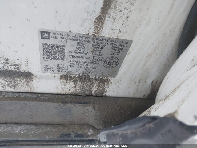 3GKALTEX6KL198418 GMC Terrain Sle