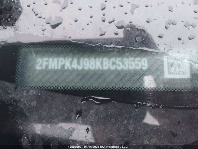 2FMPK4J98KBC53559 Ford EDGE SEL