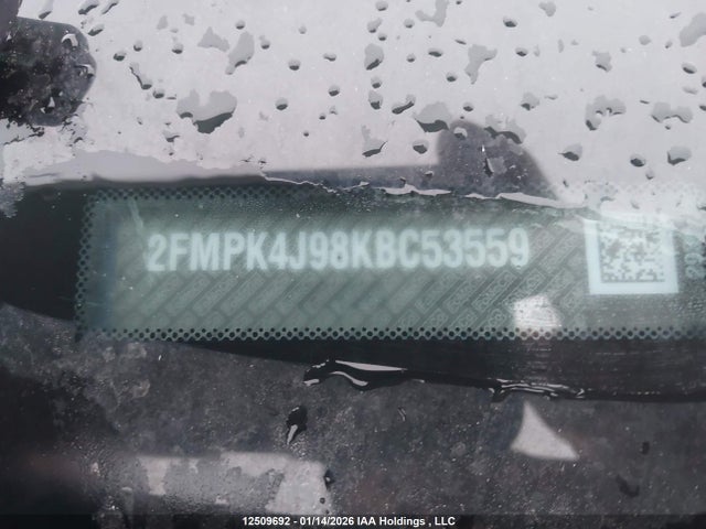 2FMPK4J98KBC53559 Ford EDGE SEL