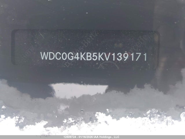 WDC0G4KB5KV139171 Mercedes-Benz Glc 300 4matic
