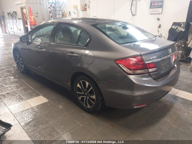 12509730 :رقم المزاد ، 2HGFB2F53FH057379 vin ، 2015 Honda Civic Ex مزاد بيع