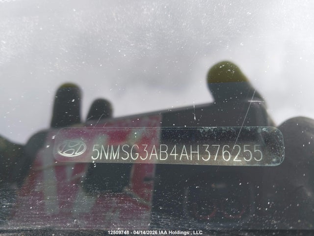 Продажа на аукционе авто 2010 Hyundai Santa Fe Gl 2.4, vin: 5NMSG3AB4AH376255, номер лота: 12509748
