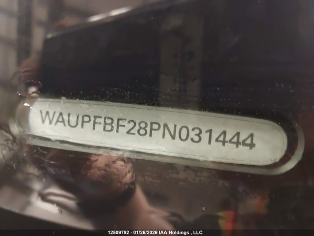 WAUPFBF28PN031444 Audi S7 2.9t