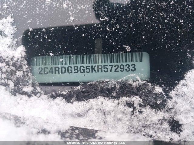 Aukcja sprzedaży 2019 Dodge Grand Caravan, vin: 2C4RDGBG5KR572933, numer aukcji: 12509806